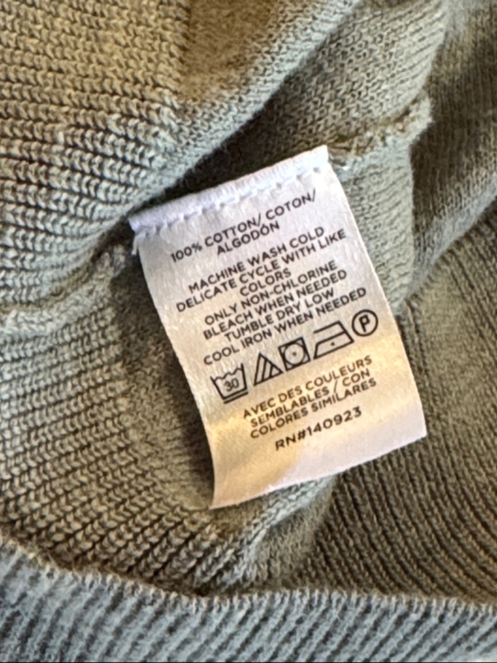 LOFT Women’s Short-Sleeve Knit Top in Olive, size medium - Picture 7 of 9